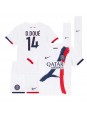 Paris Saint-Germain Desire Doue #14 Bortedraktsett Barn 2024-25 Korte ermer (+ bukser)